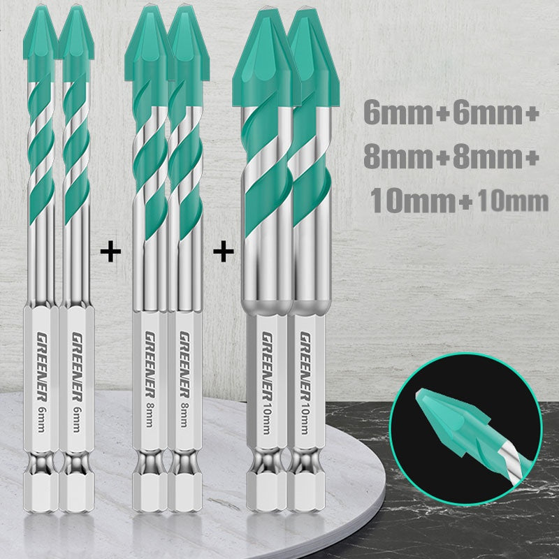 Eccentric Spiral Drill Set with High Strength