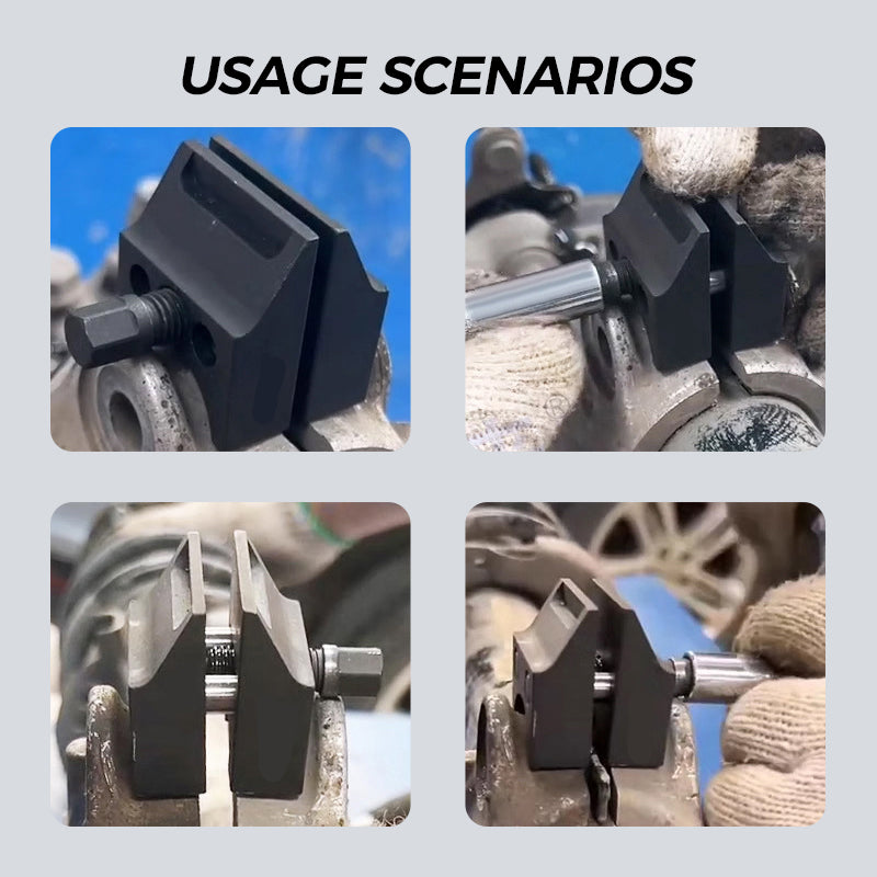 Tool set for separation and expansion of the car's strut assembly