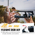 All-In-One Telescopic Fishing Rod Set