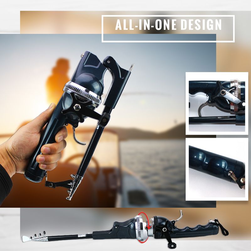 All-In-One Telescopic Fishing Rod Set