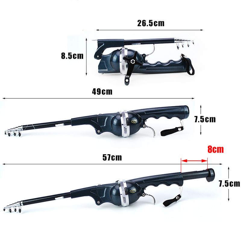 All-In-One Telescopic Fishing Rod Set