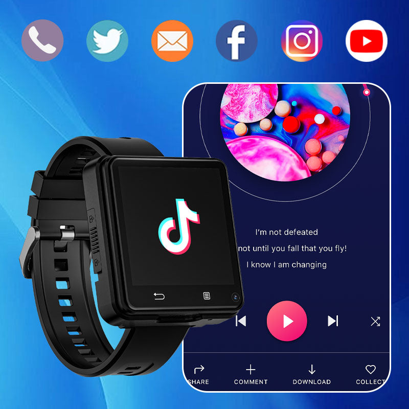 Fashion Sports Smart Watch with dual cameras