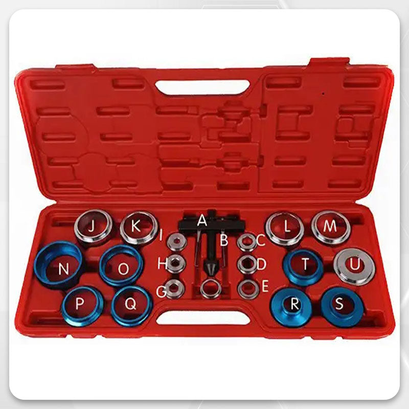 Portable tool set for removal of cam and crankshaft seals