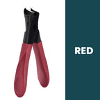 Powerful Angled Nail Clippers with Wide Mouth and Anti-Splash