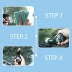 Anti-condensation auto glass coating