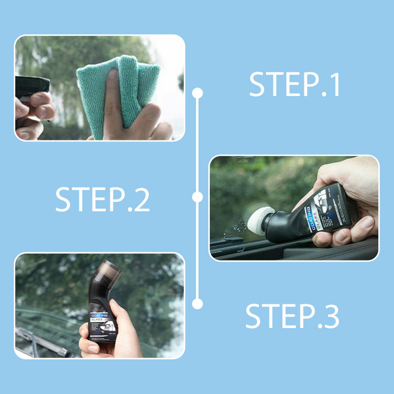 Anti-condensation auto glass coating