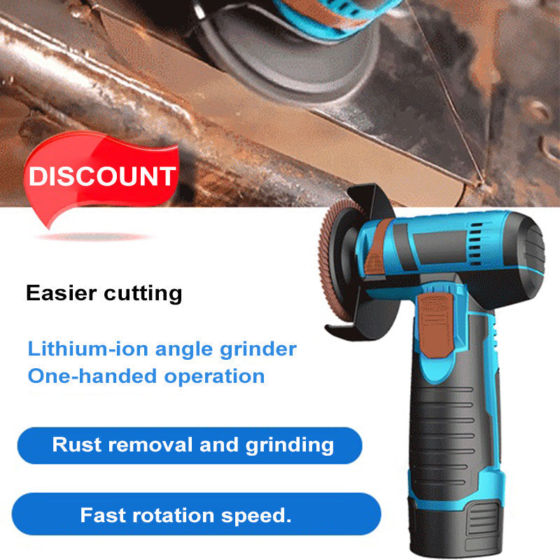 Mini angle grinder without brushes