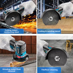 Mini angle grinder without brushes