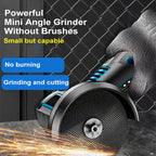 Mini angle grinder without brushes
