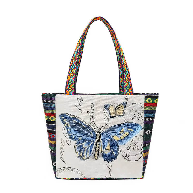 Embroidery master handbag