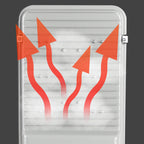 Super strong waterproof street solar light