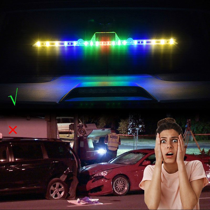 Solar Folding Triangle Warning Light