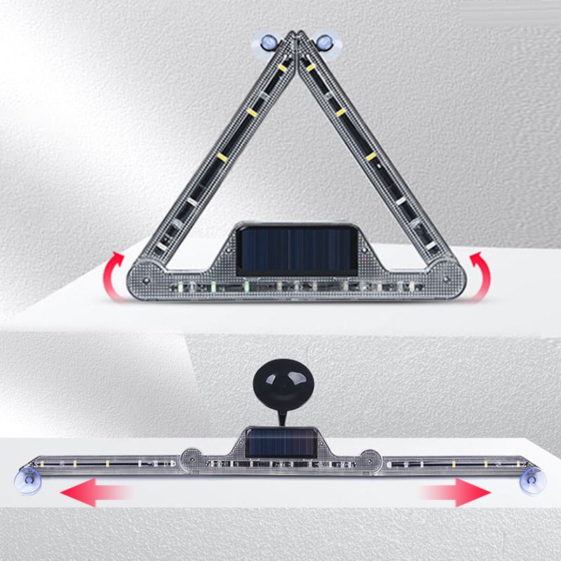 Solar Folding Triangle Warning Light