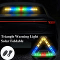 Solar Folding Triangle Warning Light