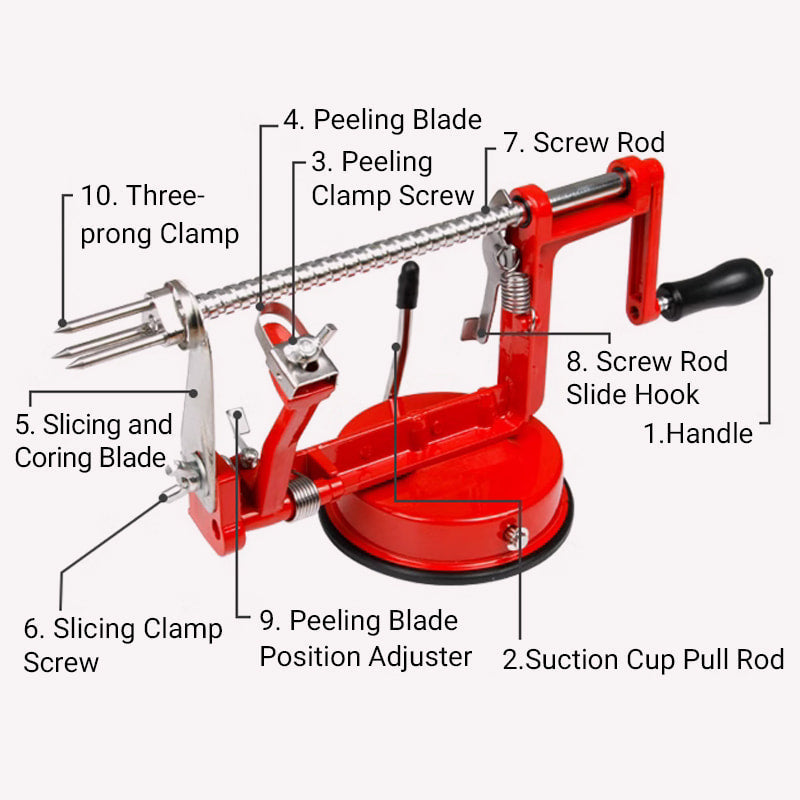 3-in-1 Hand Crank Knife