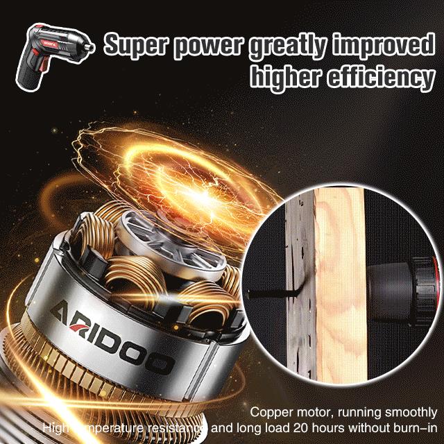 German multifunctional and powerful electric screwdriver
