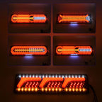 2 powerful LED tail lights for trucks