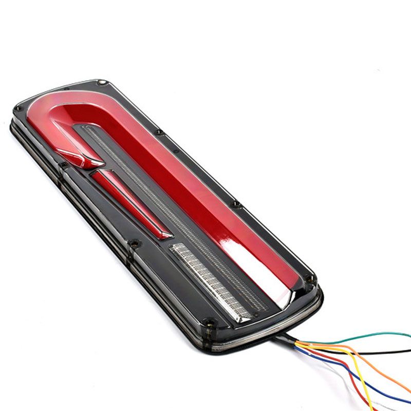 2 powerful LED tail lights for trucks