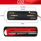 2 powerful LED tail lights for trucks