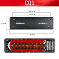 2 powerful LED tail lights for trucks