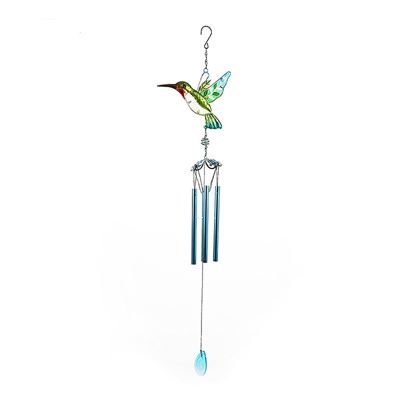 Hummingbird and dragonfly Wind chime garden decoration