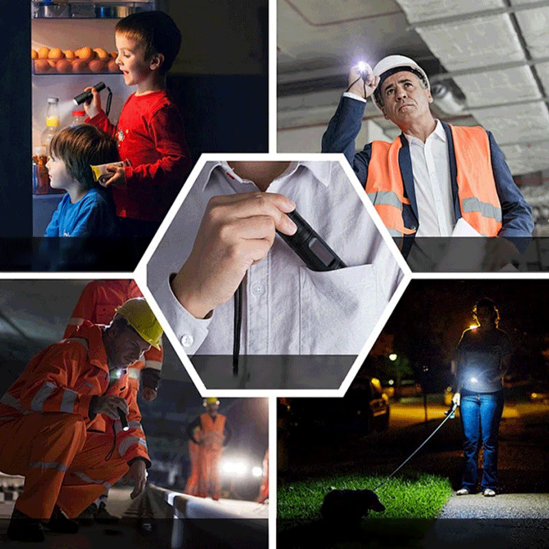 Versatile LED neck lamp with adjustable brightness