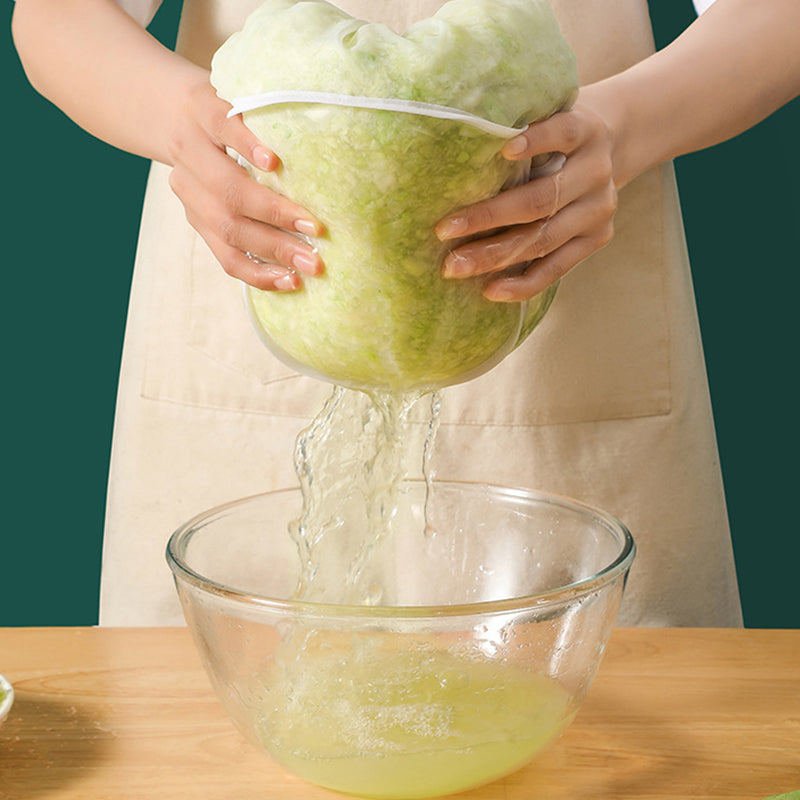 Versatile soy milk and food filter bag