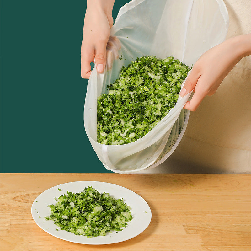 Versatile soy milk and food filter bag