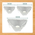 Versatile soy milk and food filter bag