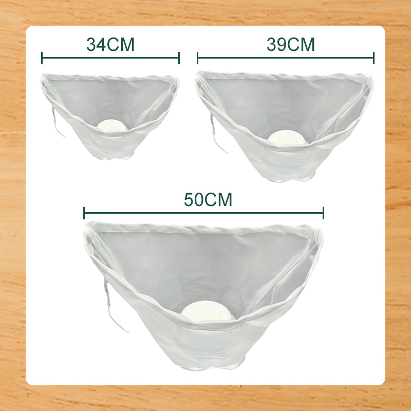 Versatile soy milk and food filter bag