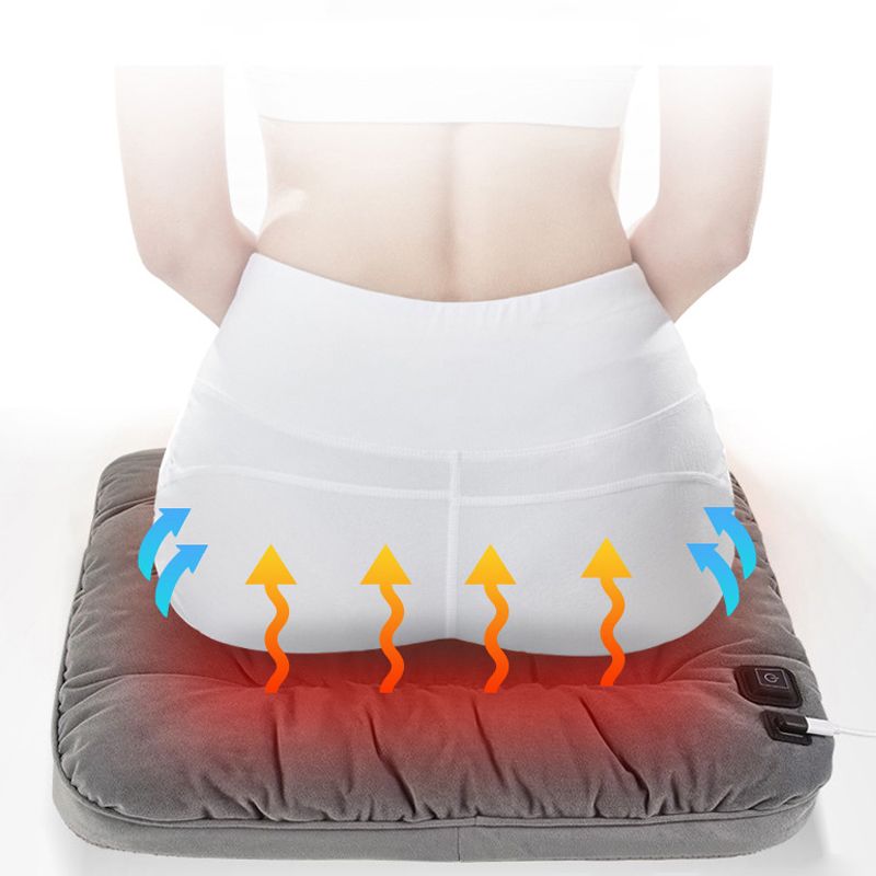 USB heated seat cushion