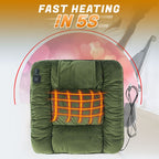USB heated seat cushion