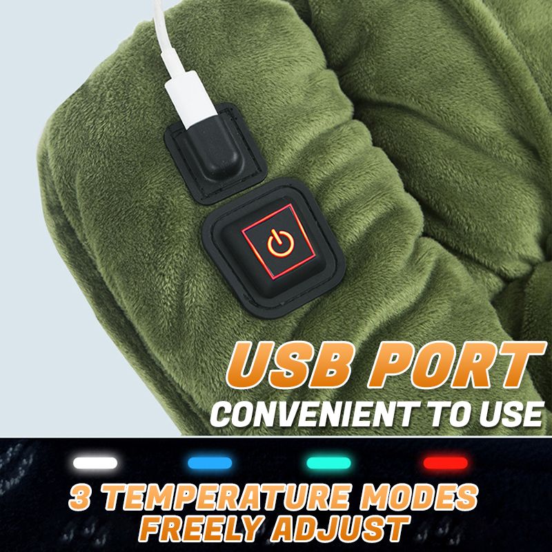 USB heated seat cushion