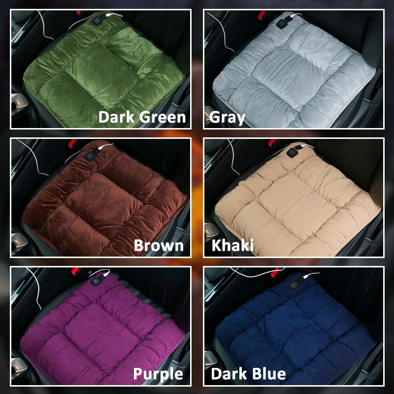 USB heated seat cushion