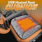 USB heated seat cushion