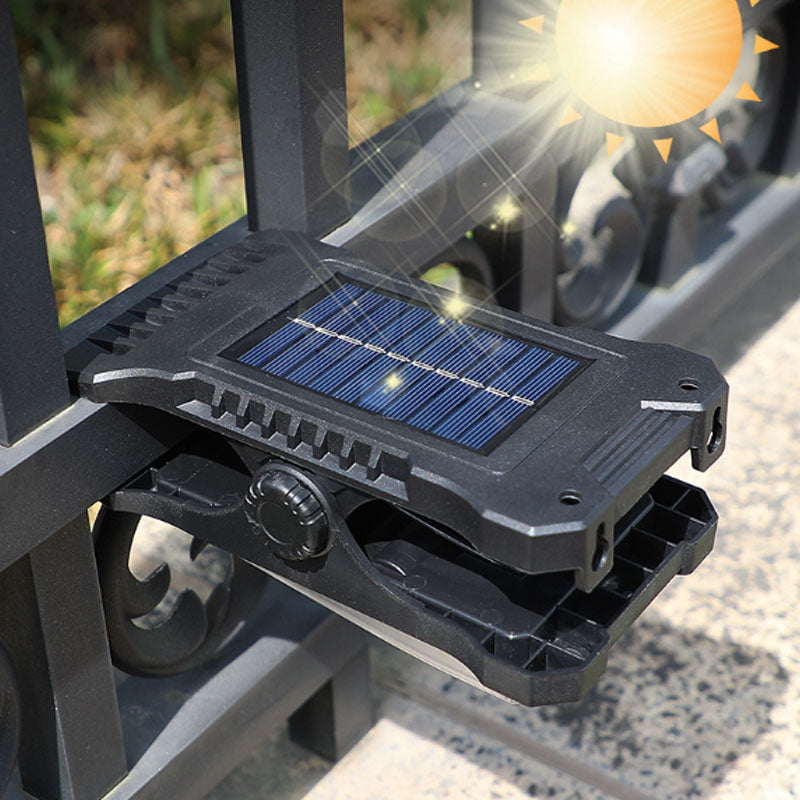 Solar Outdoor Clip Light with Motion Sensor