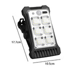 Solar Outdoor Clip Light with Motion Sensor