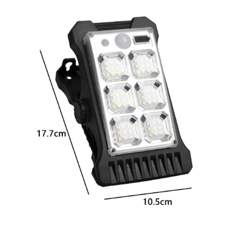 Solar Outdoor Clip Light with Motion Sensor