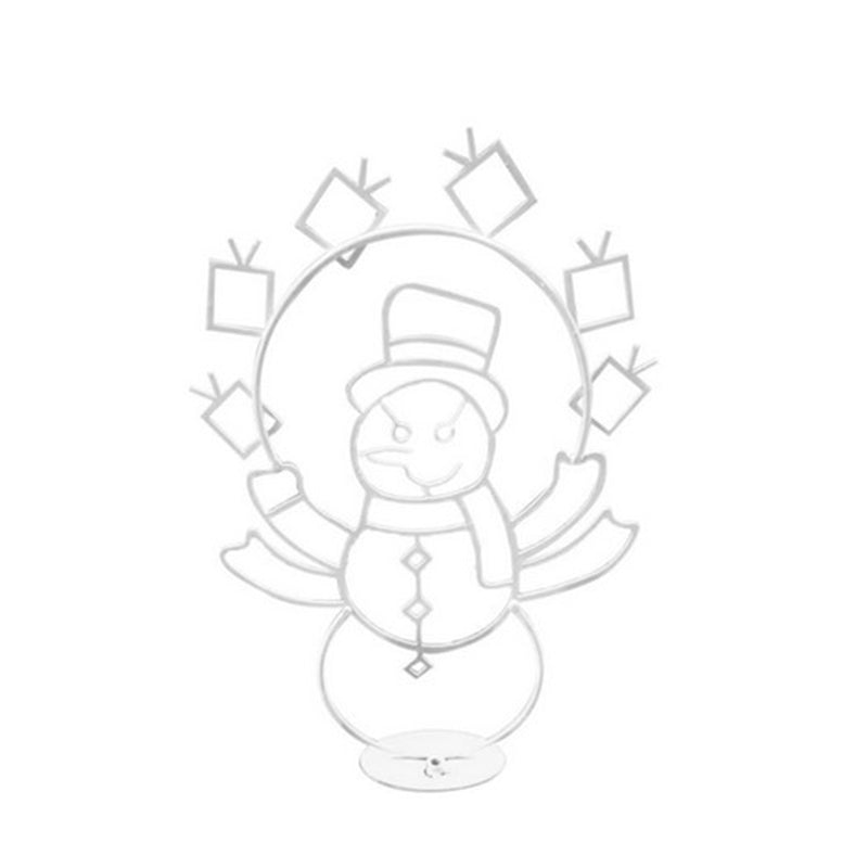 Animated LED Snowball Fight Light | Outdoor Snowman & Penguin Christmas Decor