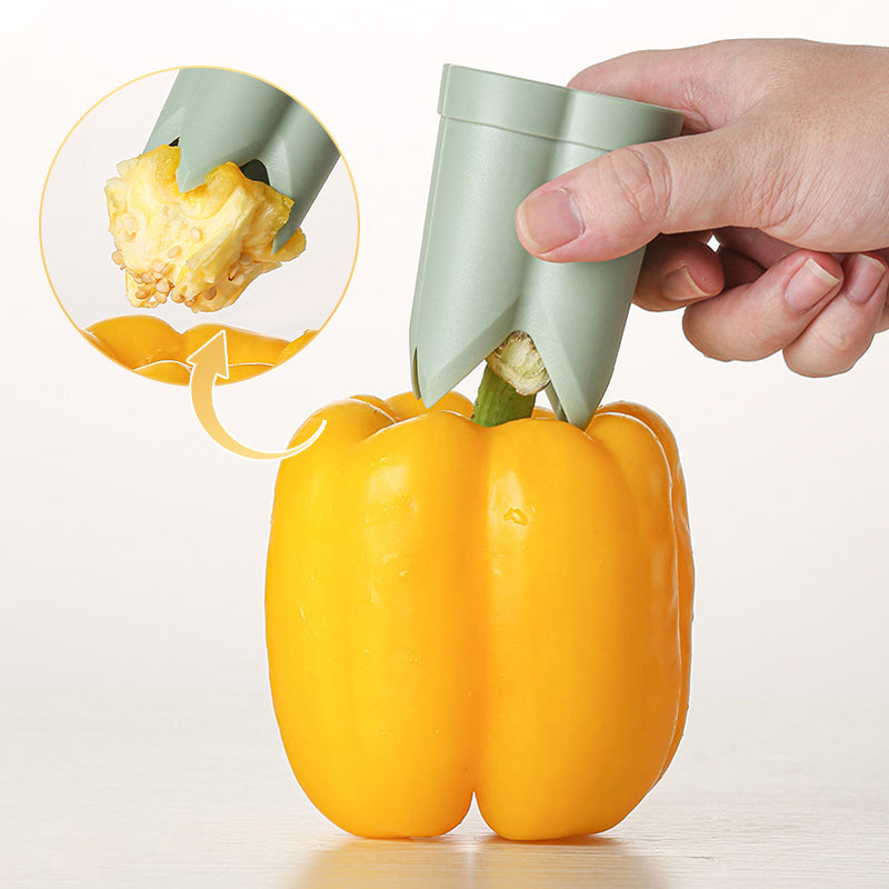 Universal pepper kernel remover for household use