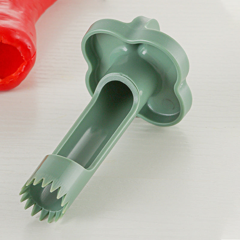 Universal pepper kernel remover for household use