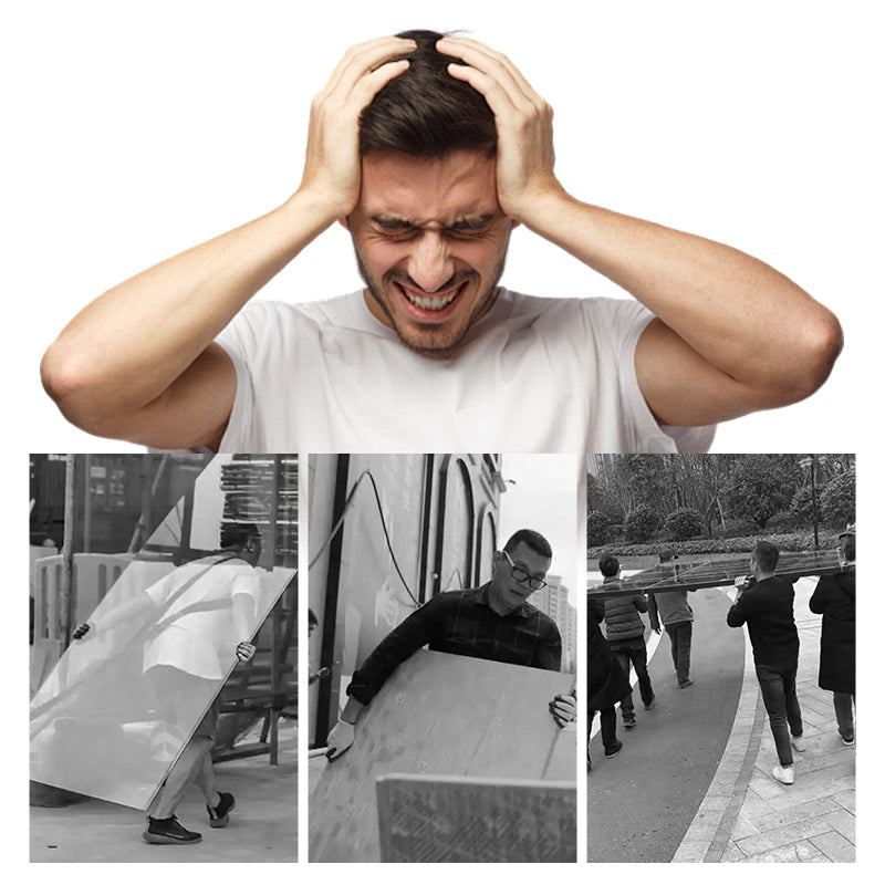 Multifunctional and Labor-Saving Carrying Tool for Drywall