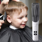 Electric hair clipper with automatic hair suction