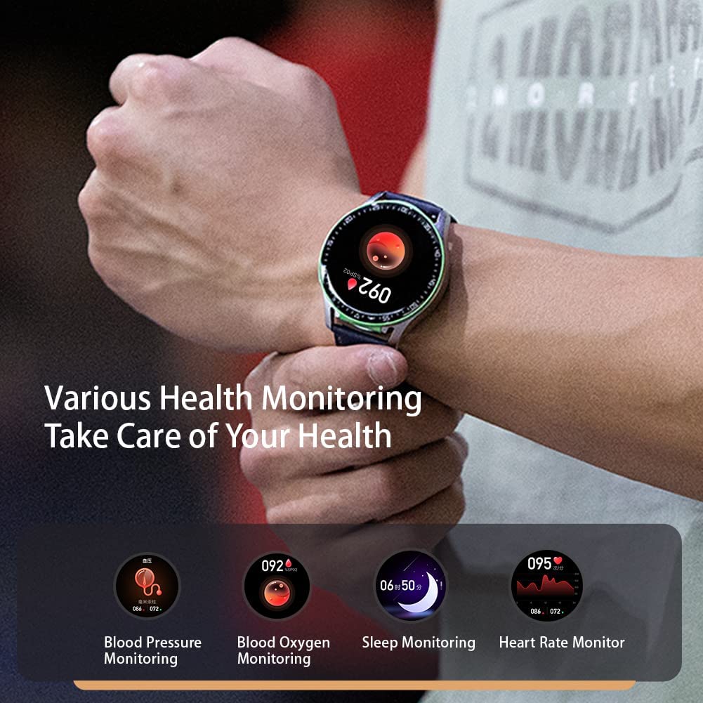 2-in-1 Smartwatch with Earbuds (For iPhone & Android)