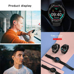 2-in-1 Smartwatch with Earbuds (For iPhone & Android)