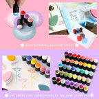 DIY set for finger painting with sponge
