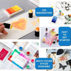DIY set for finger painting with sponge
