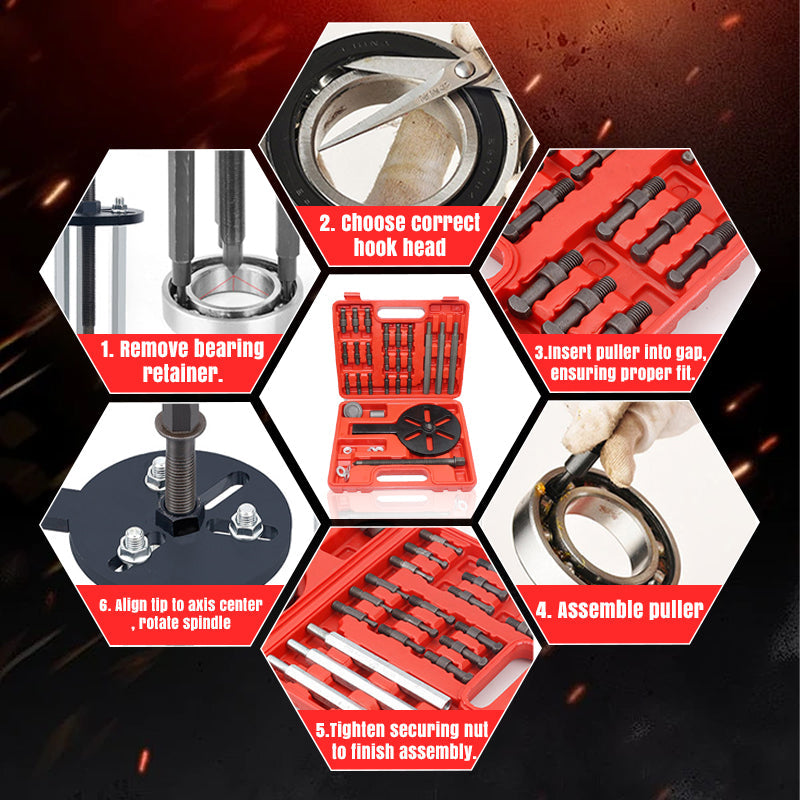 Tool for Disassembly of Internal Bearing Puller