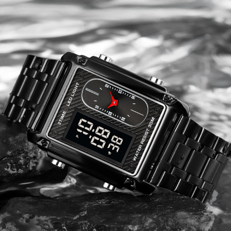 Limited Time SaleStylish multifunctional waterproof men's watch