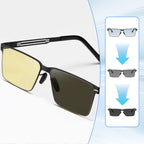 Photochromic day and night sunglasses